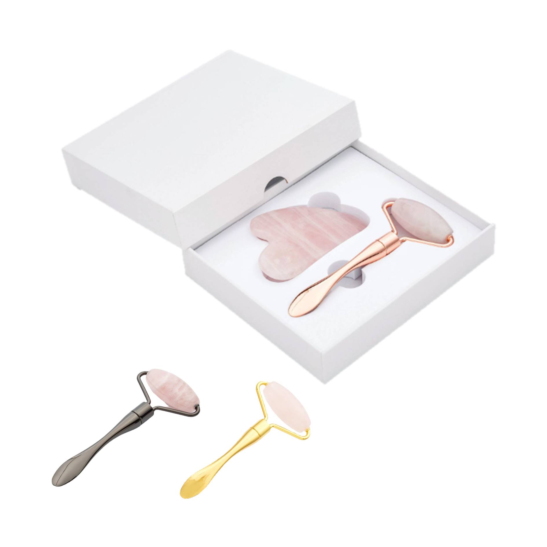 Jade Roller Gua Sha Tools Set 1