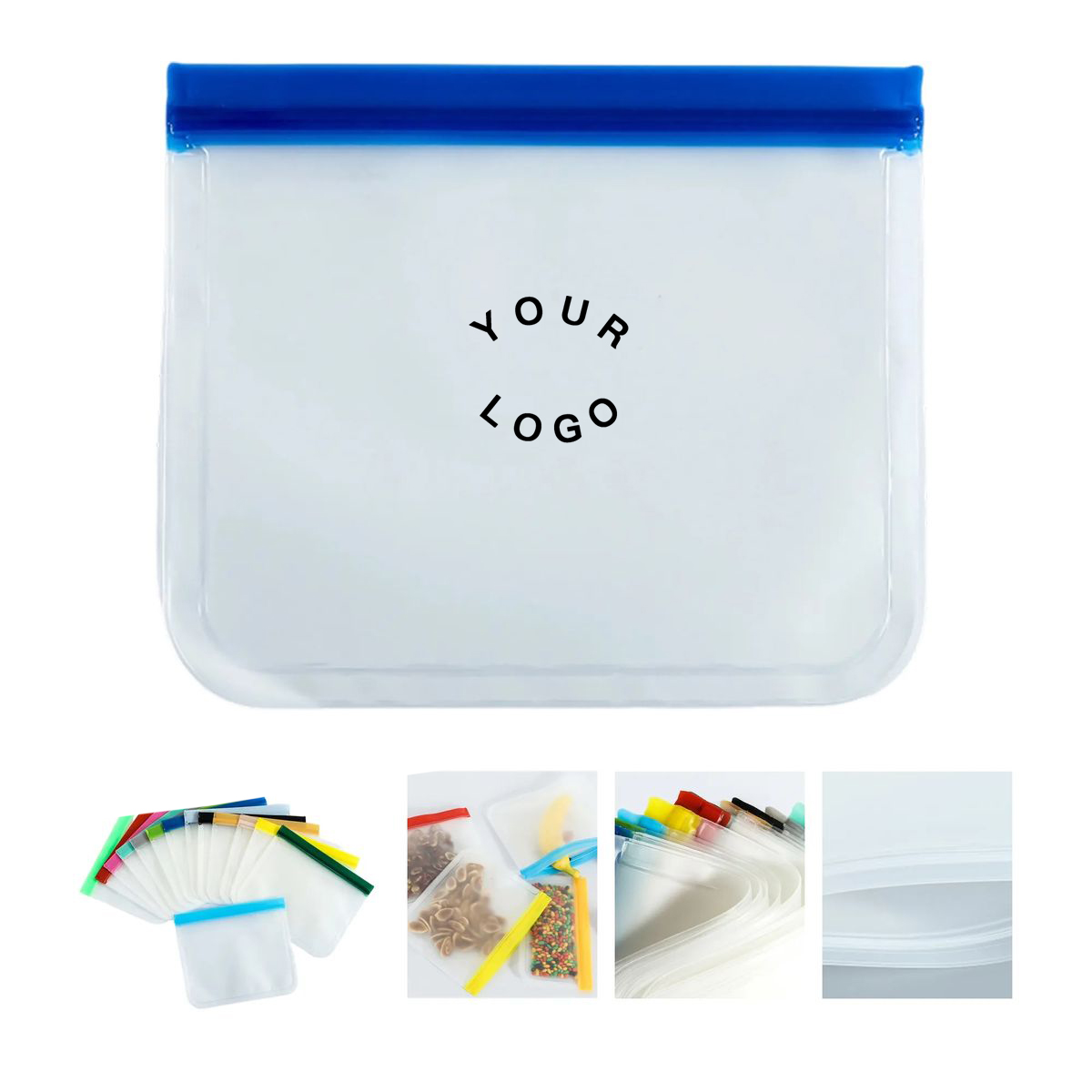 Reusable PEVA Bag for Freezer and Fridge Storage 20
