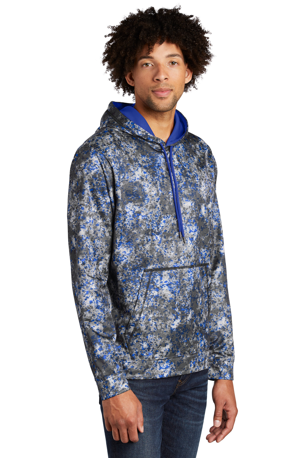 Sport-Tek Sport-Wick Mineral Freeze Fleece Hooded Pullover. ST230 41