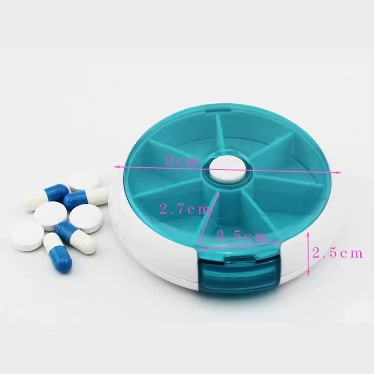 Rotating Round Pill Box 3