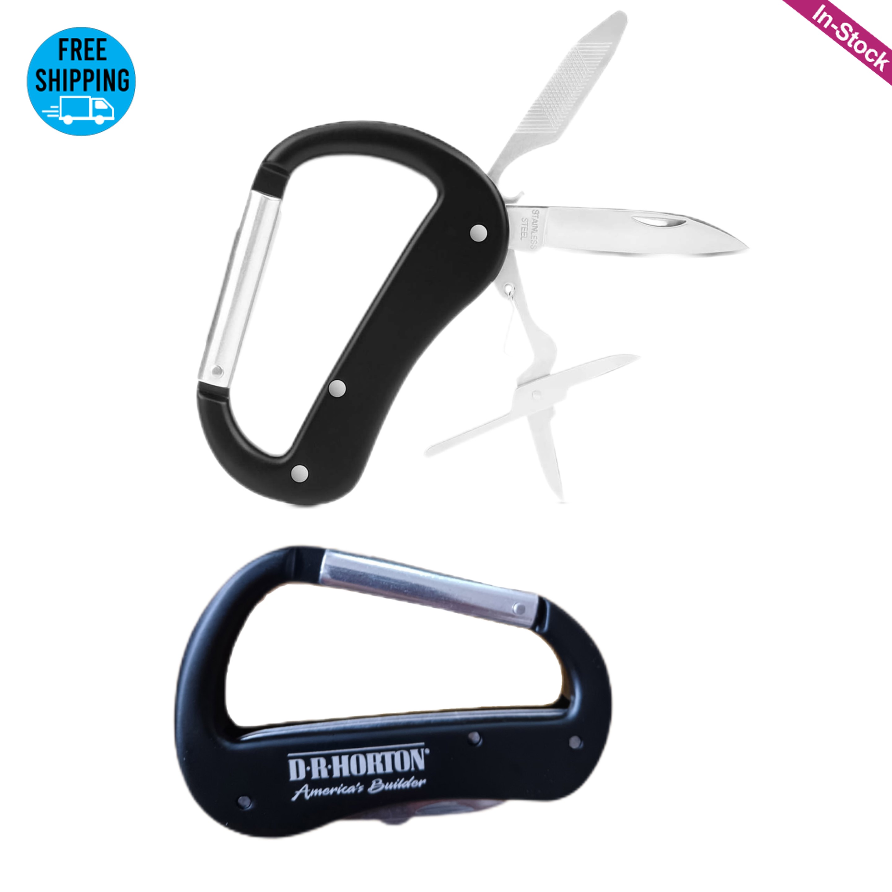 Multi-tool Carabiner Keychain 3