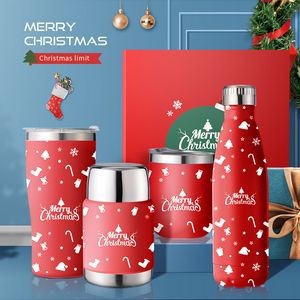 Christmas Gift Vacuum Cup Set 3