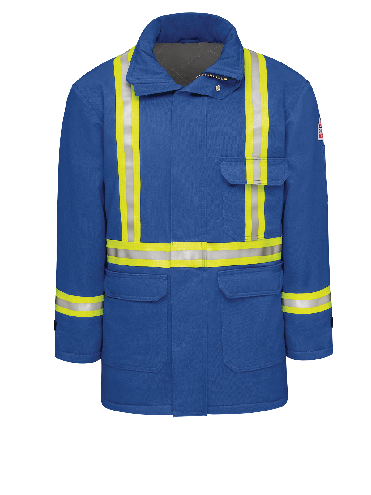 Bulwark - Men's Heavyweight Excel Flame-Resistant Comfortouch Insulated Deluxe Parka with Reflective Trim 1