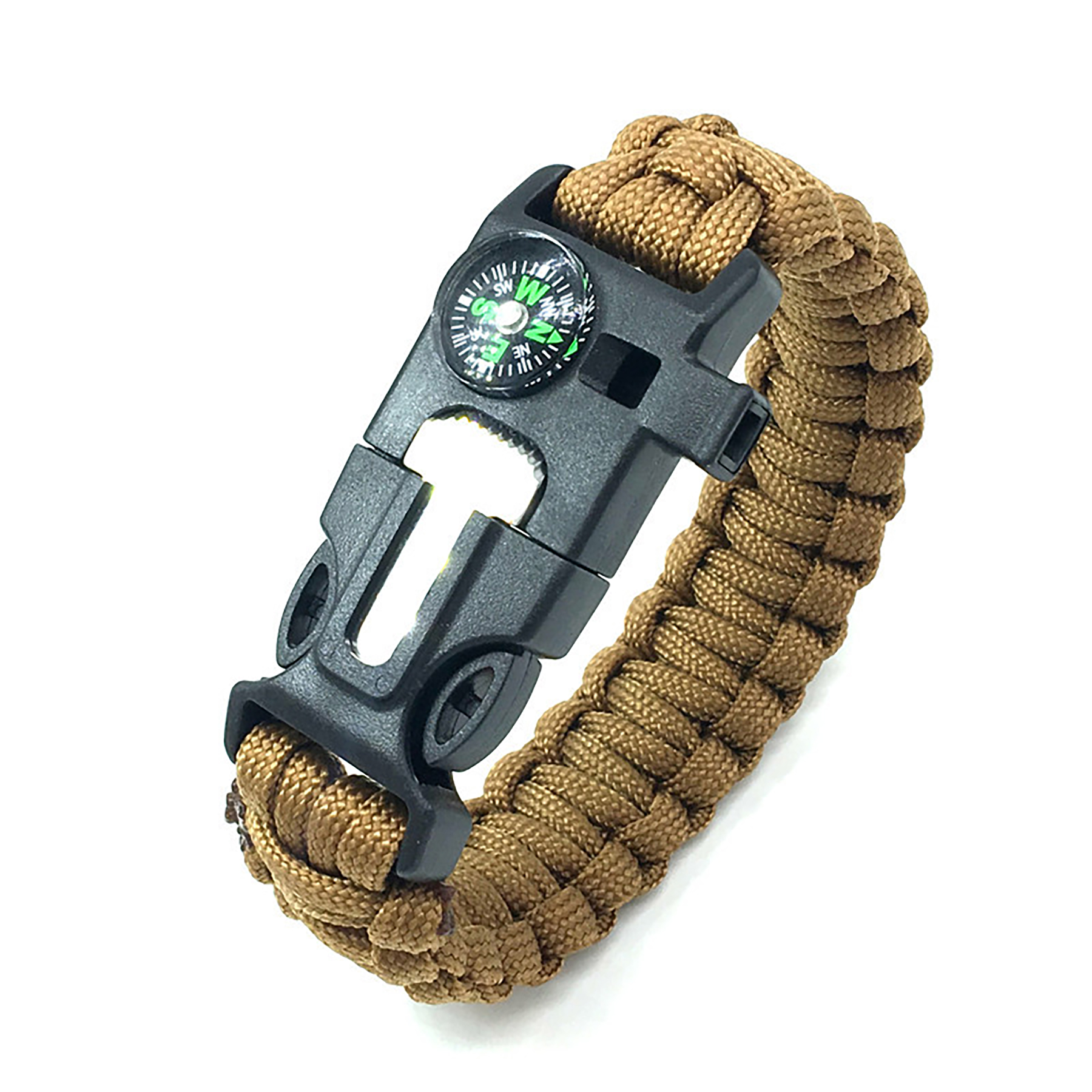 Hiking Bracelet With Fire Starter 2