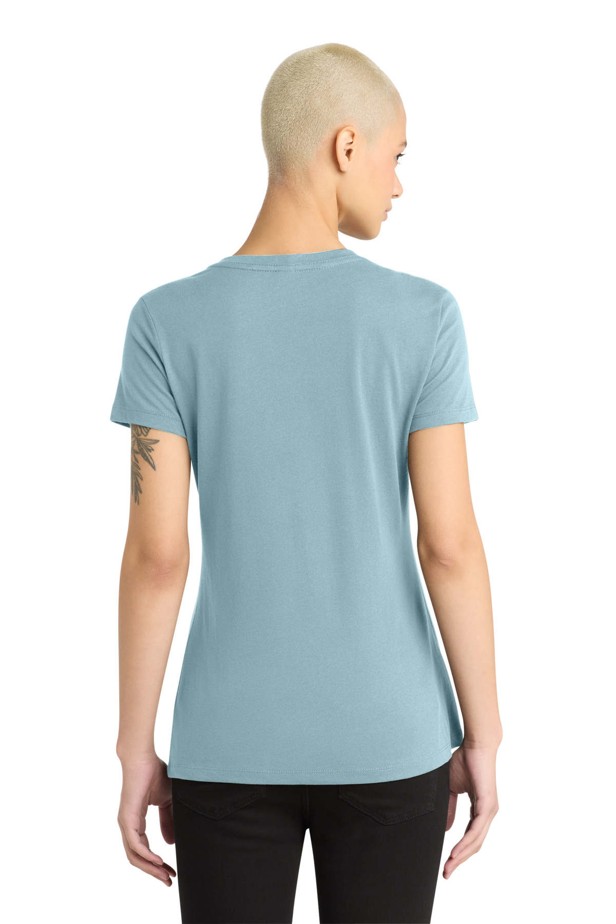 District - Women's Perfect Weight V-Neck Tee. DM1170L 8