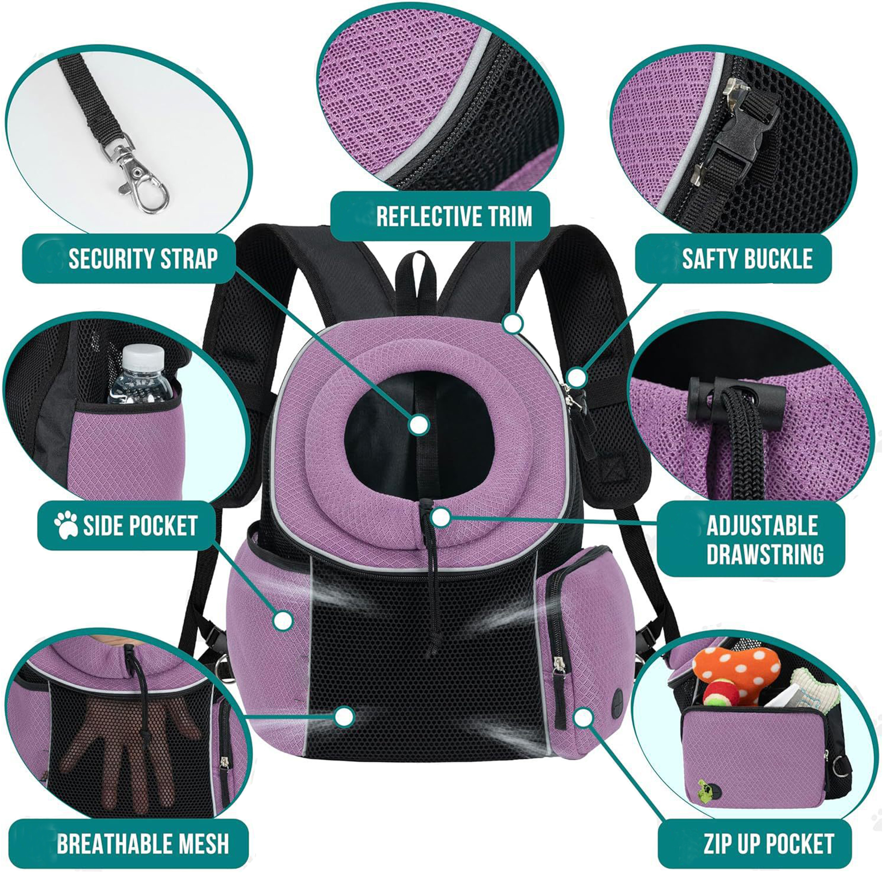 Dog Front Carrier Backpack 2