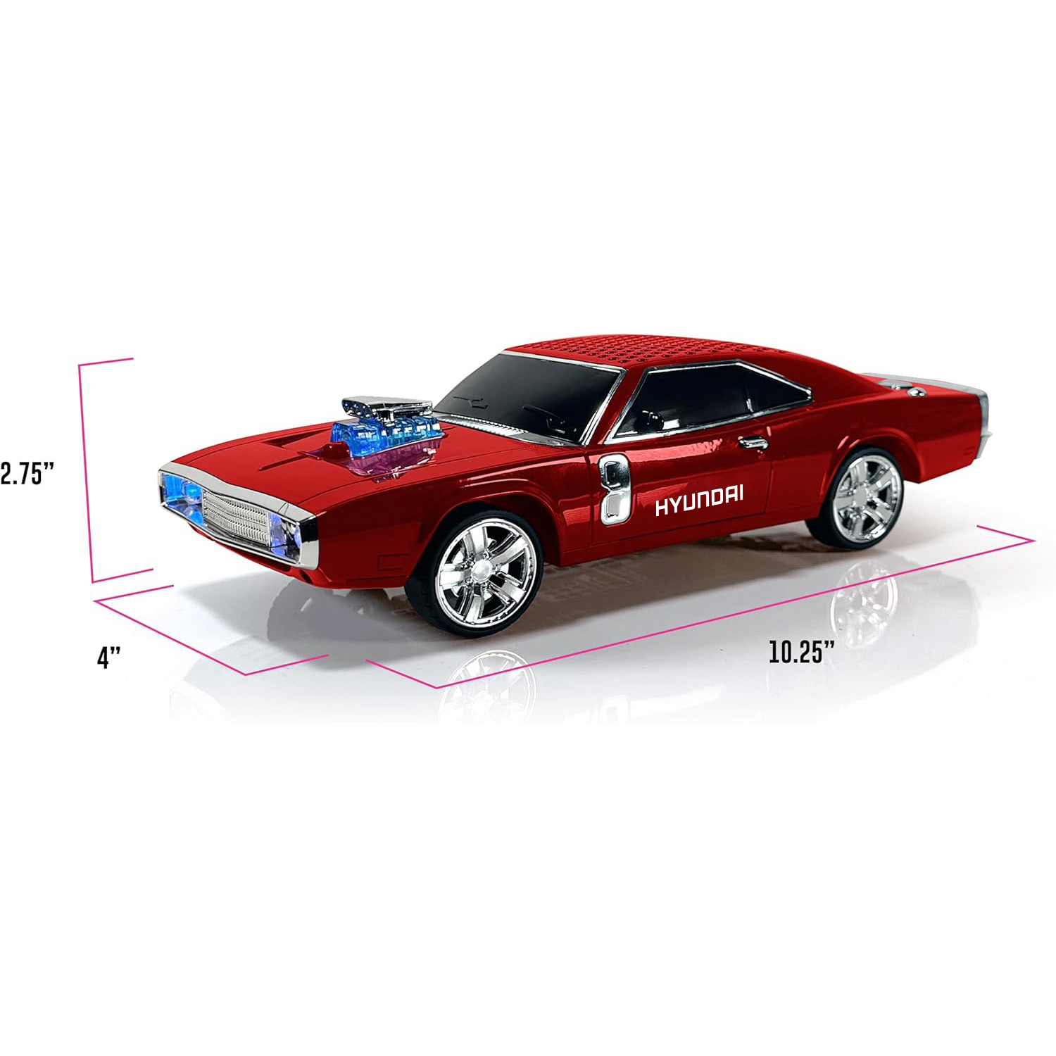 SonicWave Drive Muscle Car Bluetooth Speaker 17