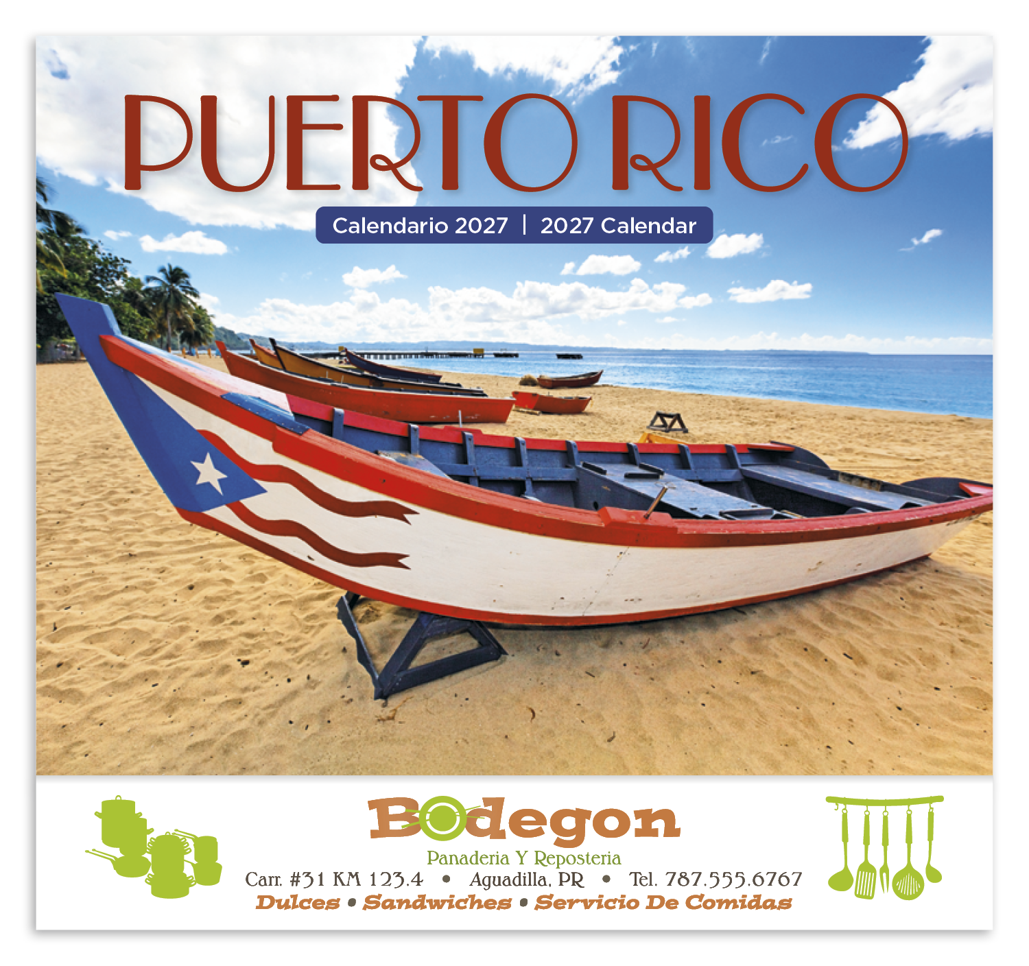 Good Value™ Puerto Rico - Stapled Calendar 27