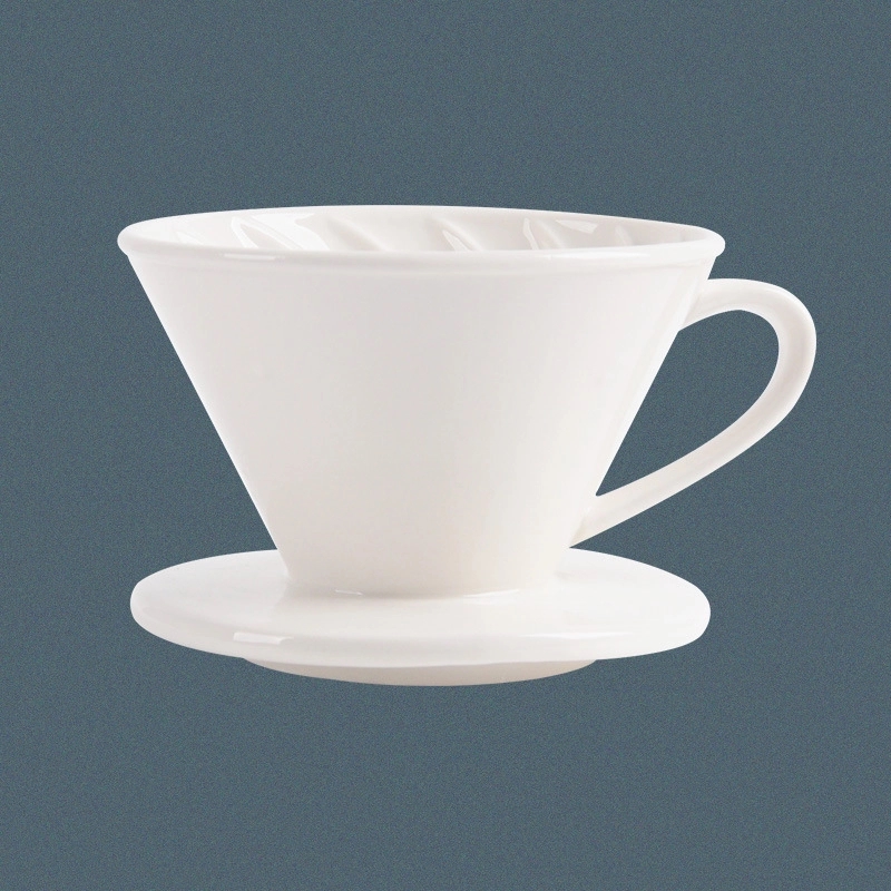 Custom Ceramic Over Coffee Brewing Filter Cone 6