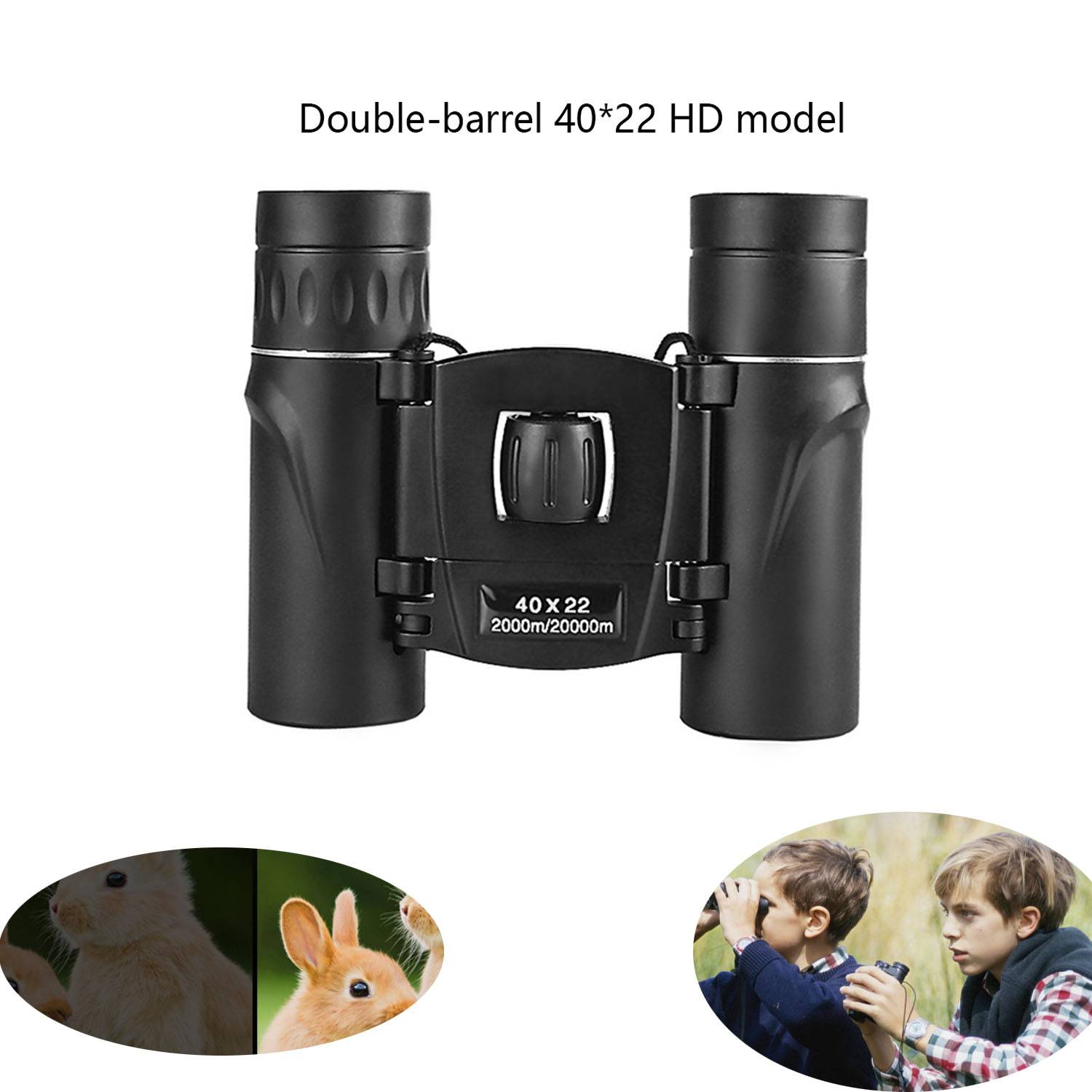 Mini Portable Outdoor Binoculars 4022 HD 5