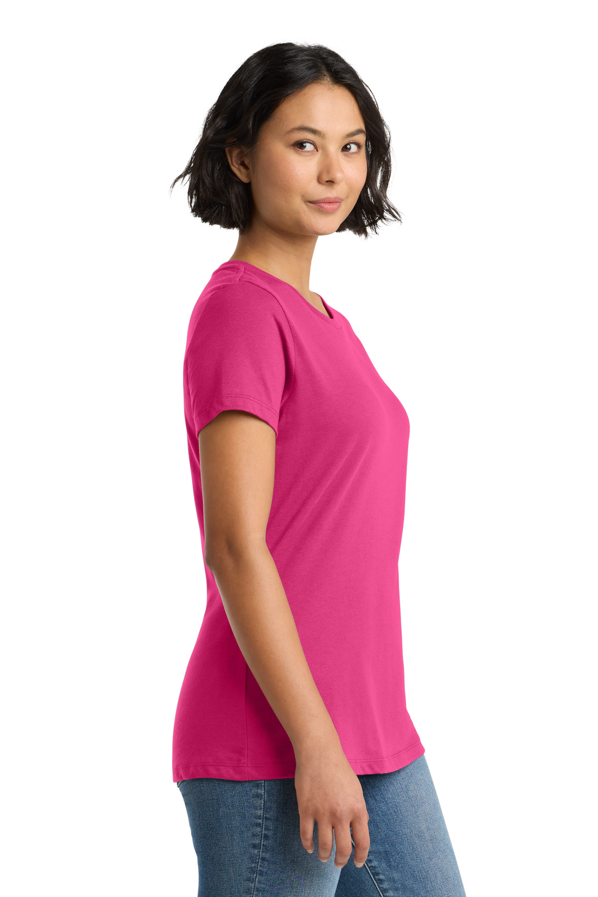 District Women's Perfect Weight Tee. DM104L 27