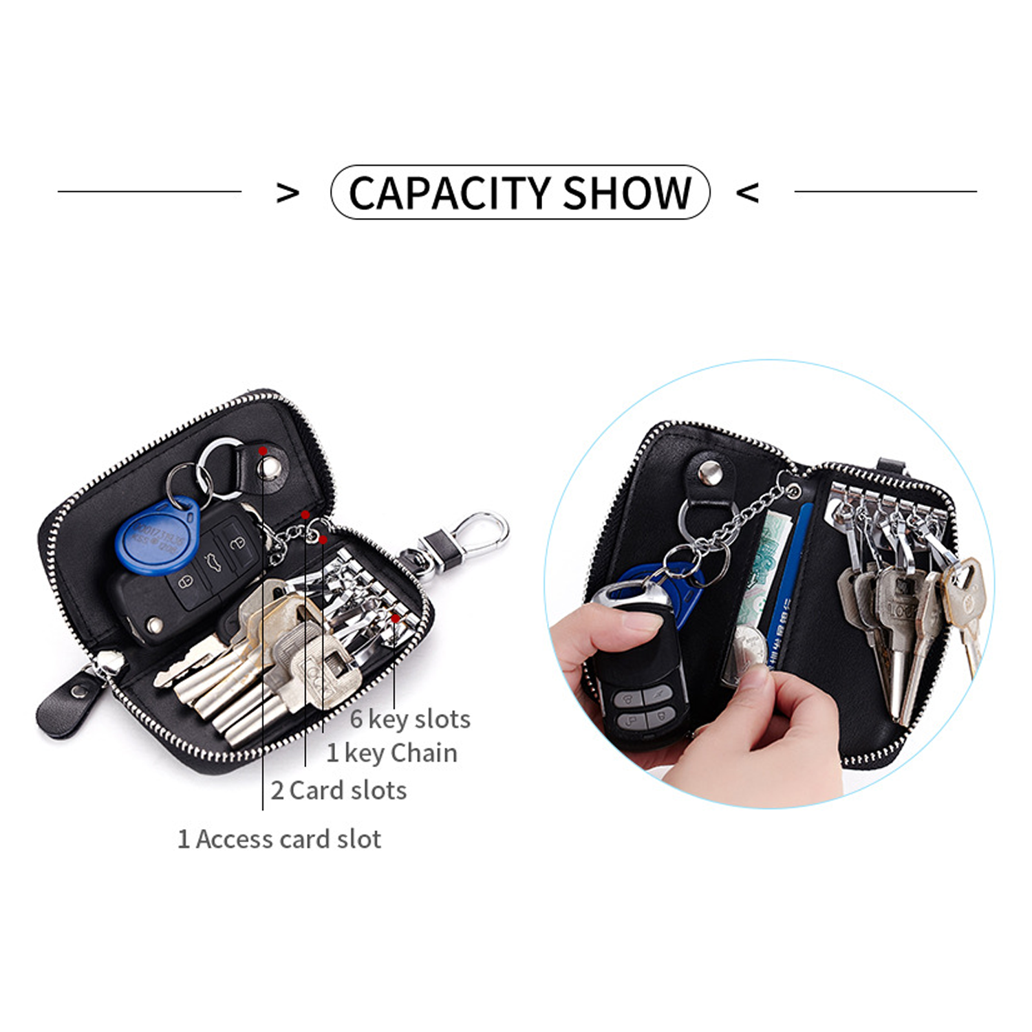Genuine Leather Key Holder 1