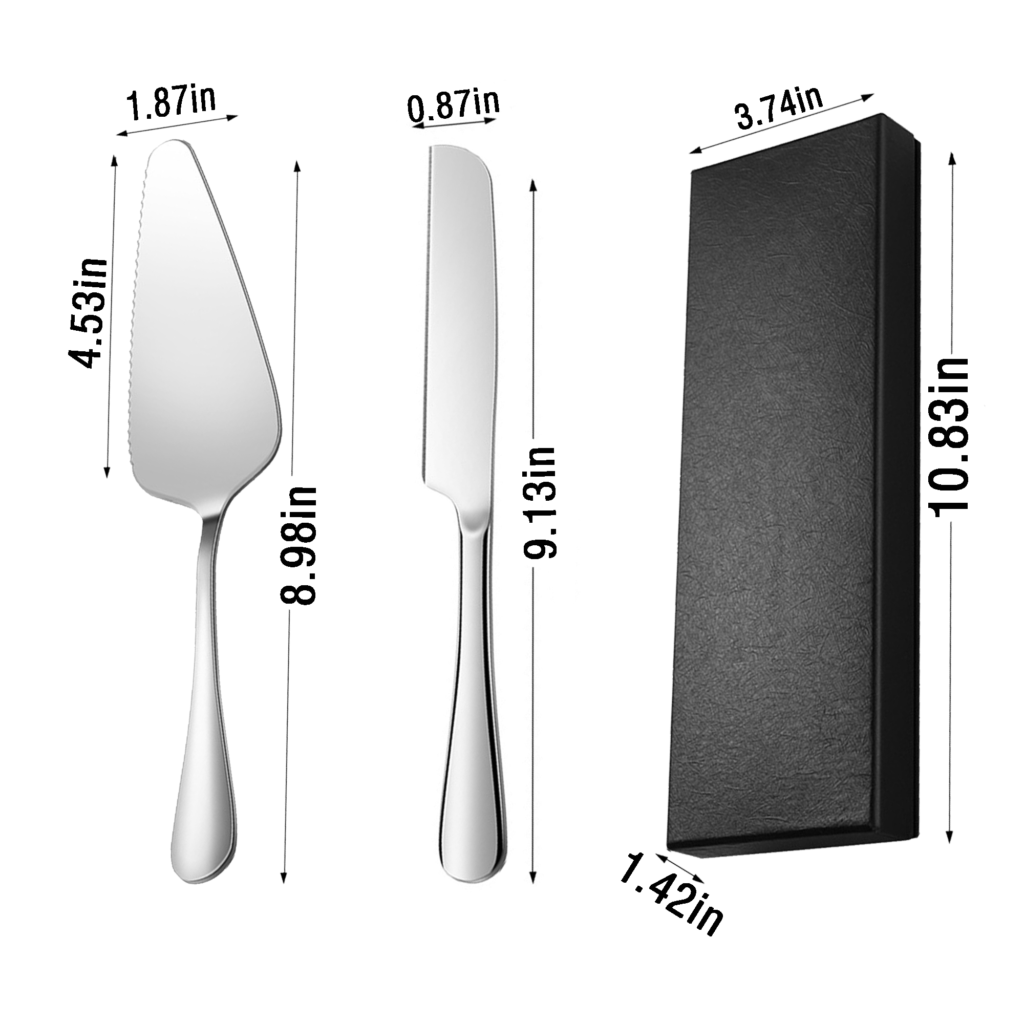 MOQ 10 PCS Cake Knife Gift Set 4