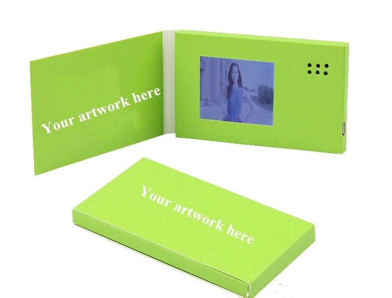 2.4 inch LCD Video Brochures 2