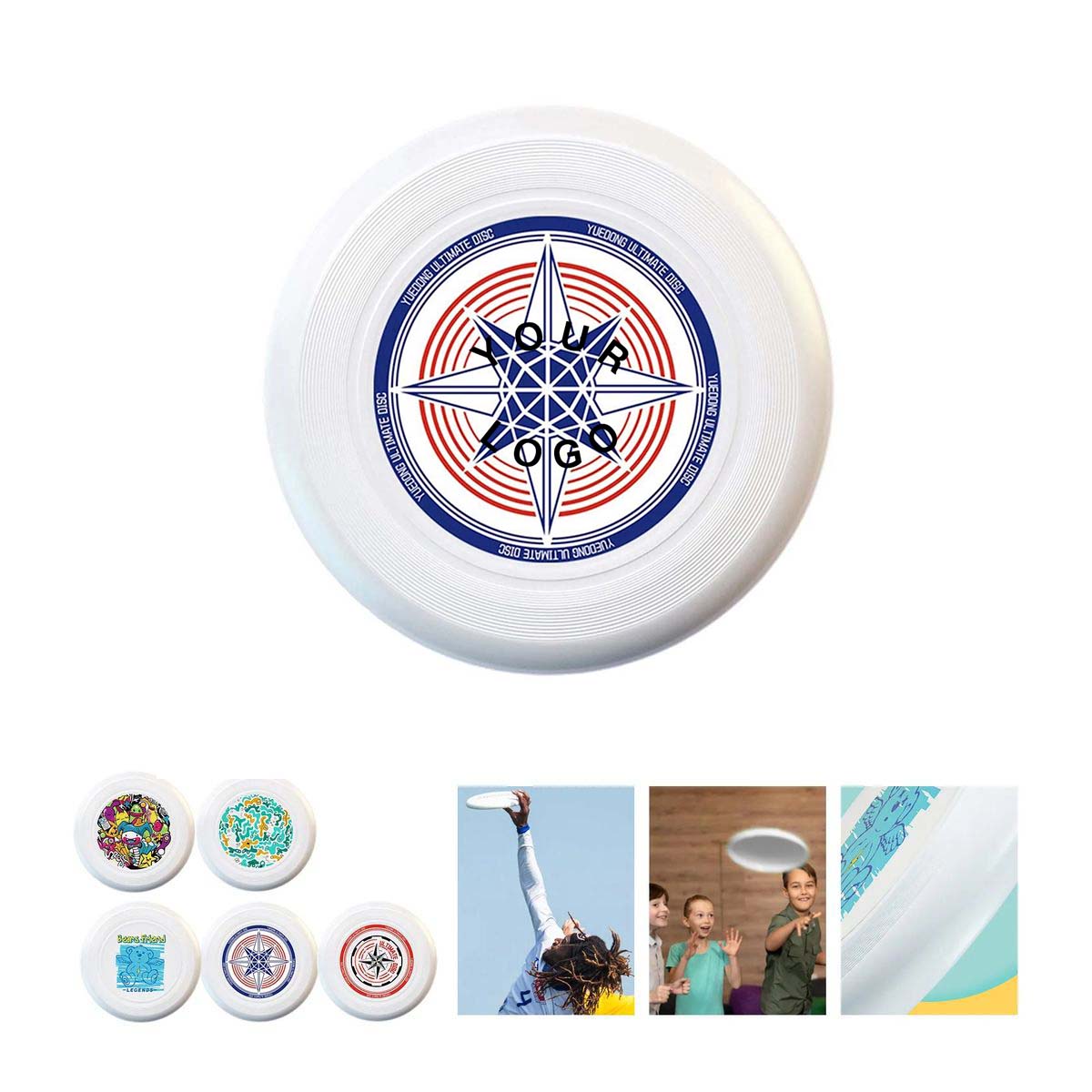 Durable Flying Disc with Non Slip Texture 4