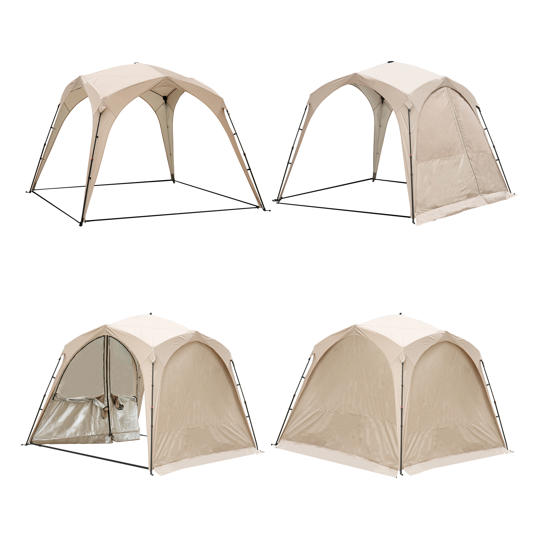 CampShade Custom Pop-Up Tent W/ Customized Optional Curtain 6