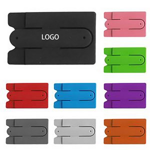 U-Shape Silicone Phone Holder Card Cover 7