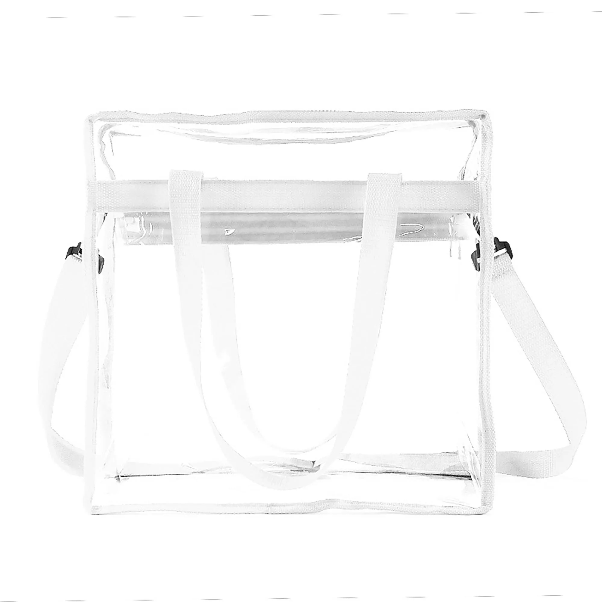 Clear Tote Bag with Adjustable Strap 1