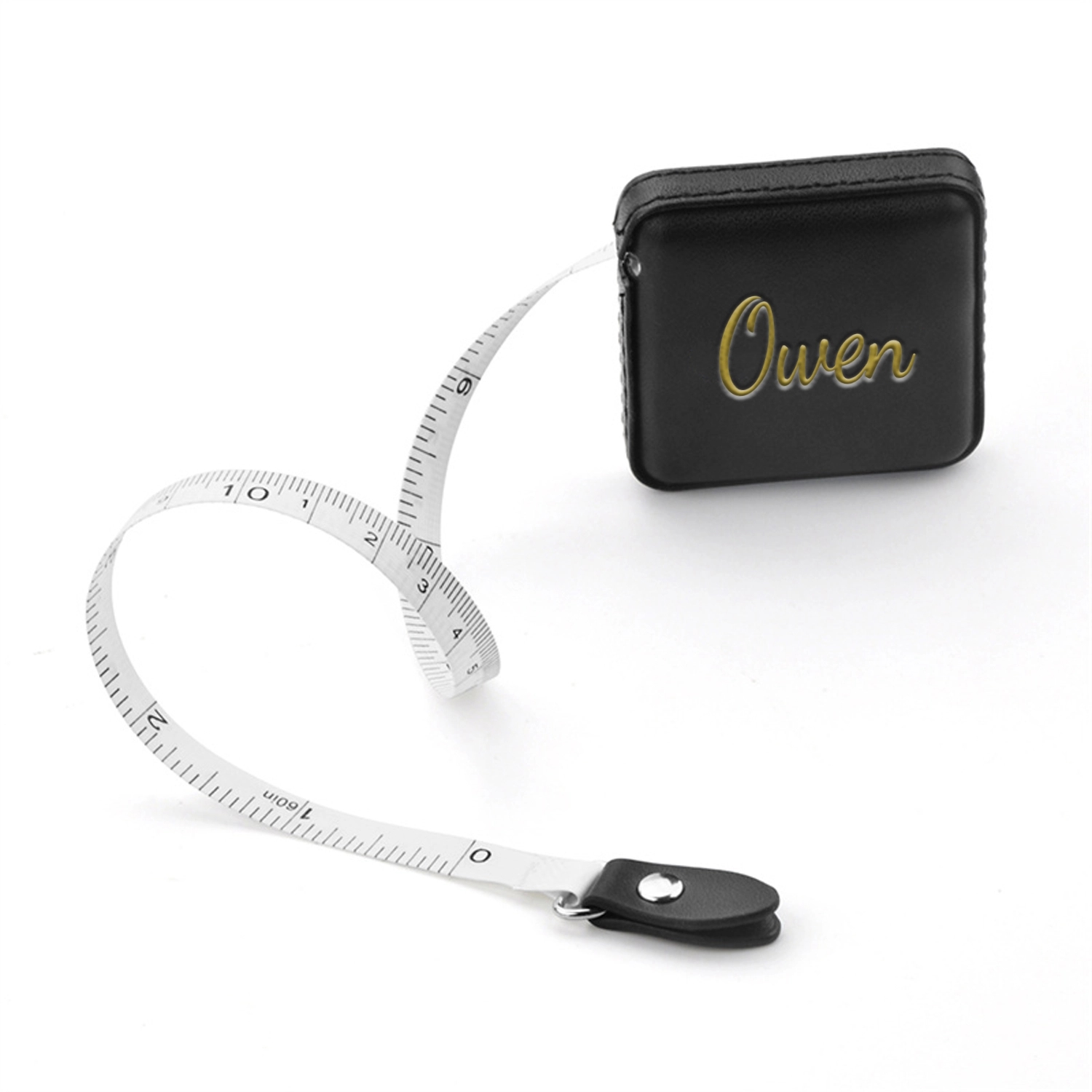 Portable Mini Pu Leather Tape Measure 2