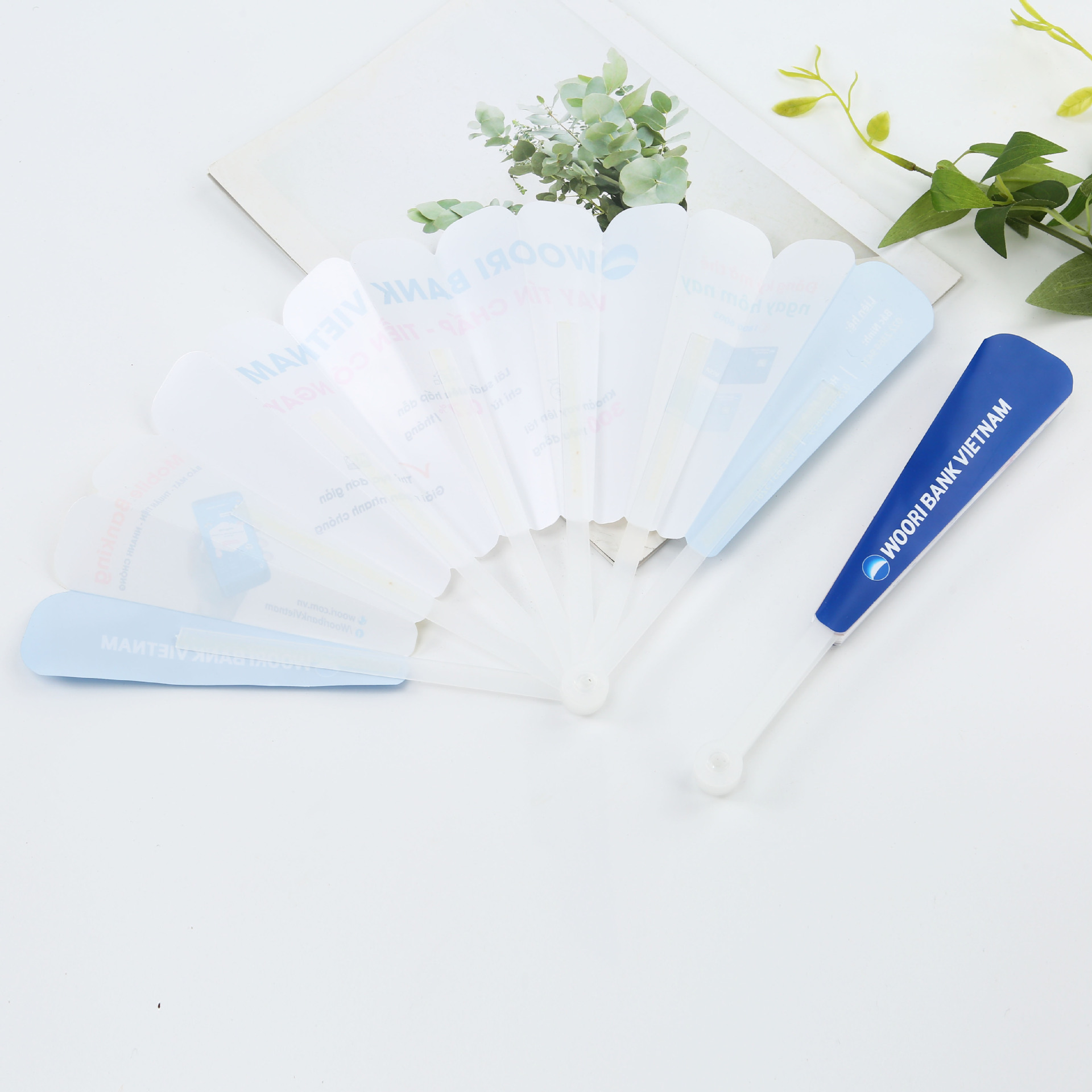 Customized advertising fan 1