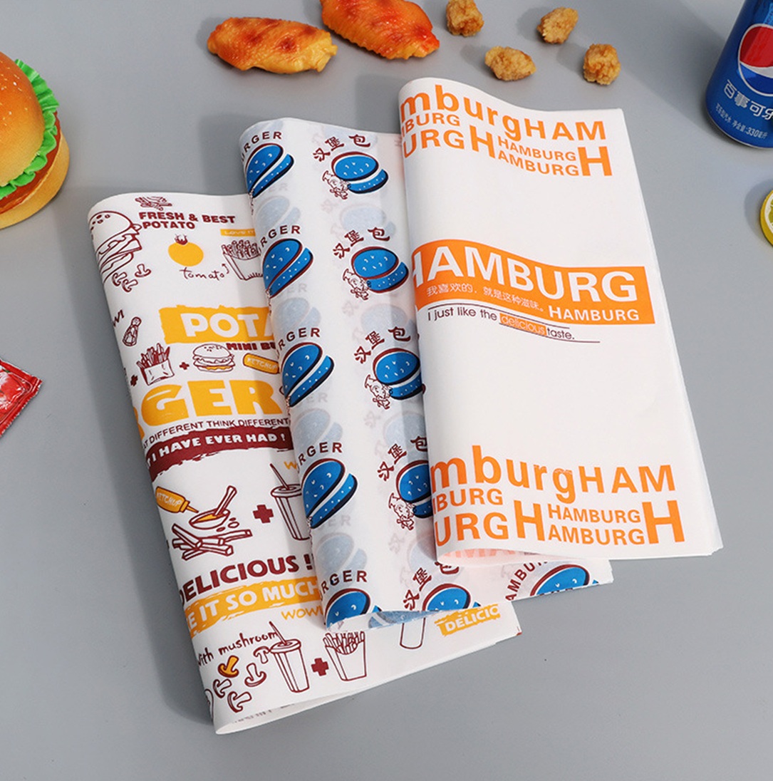Food Wrapping Paper(100 Sheets Set) 4