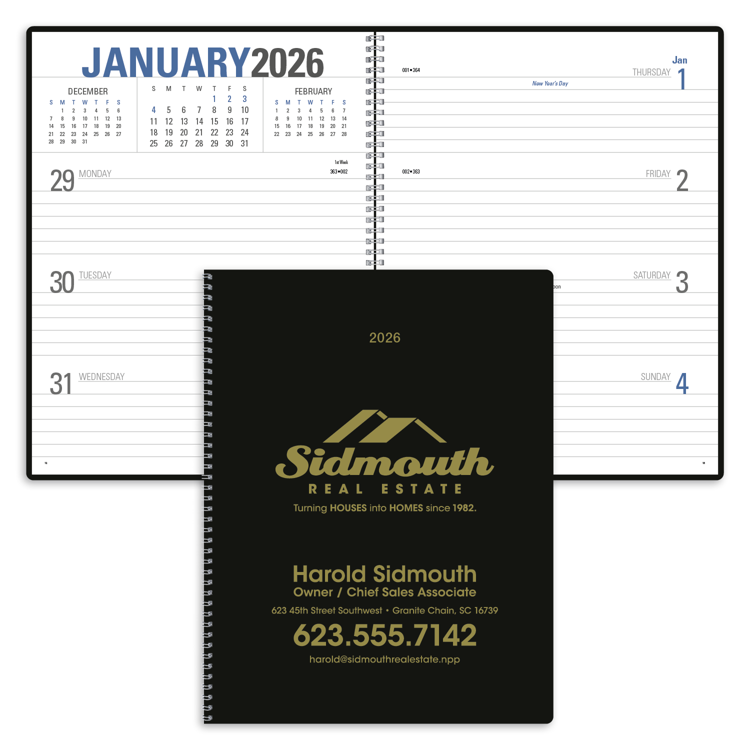 Triumph® Calendars Classic Weekly Planner 5