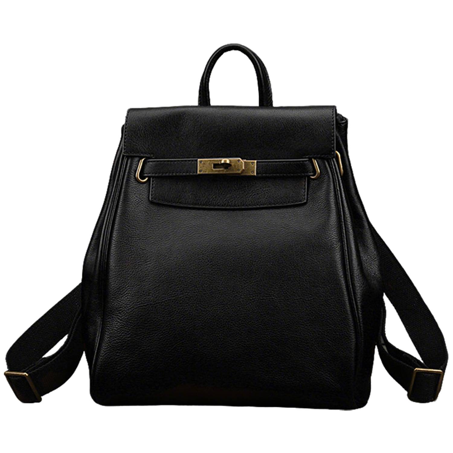 Women Large Capacity Genuine Leather Backpack 4