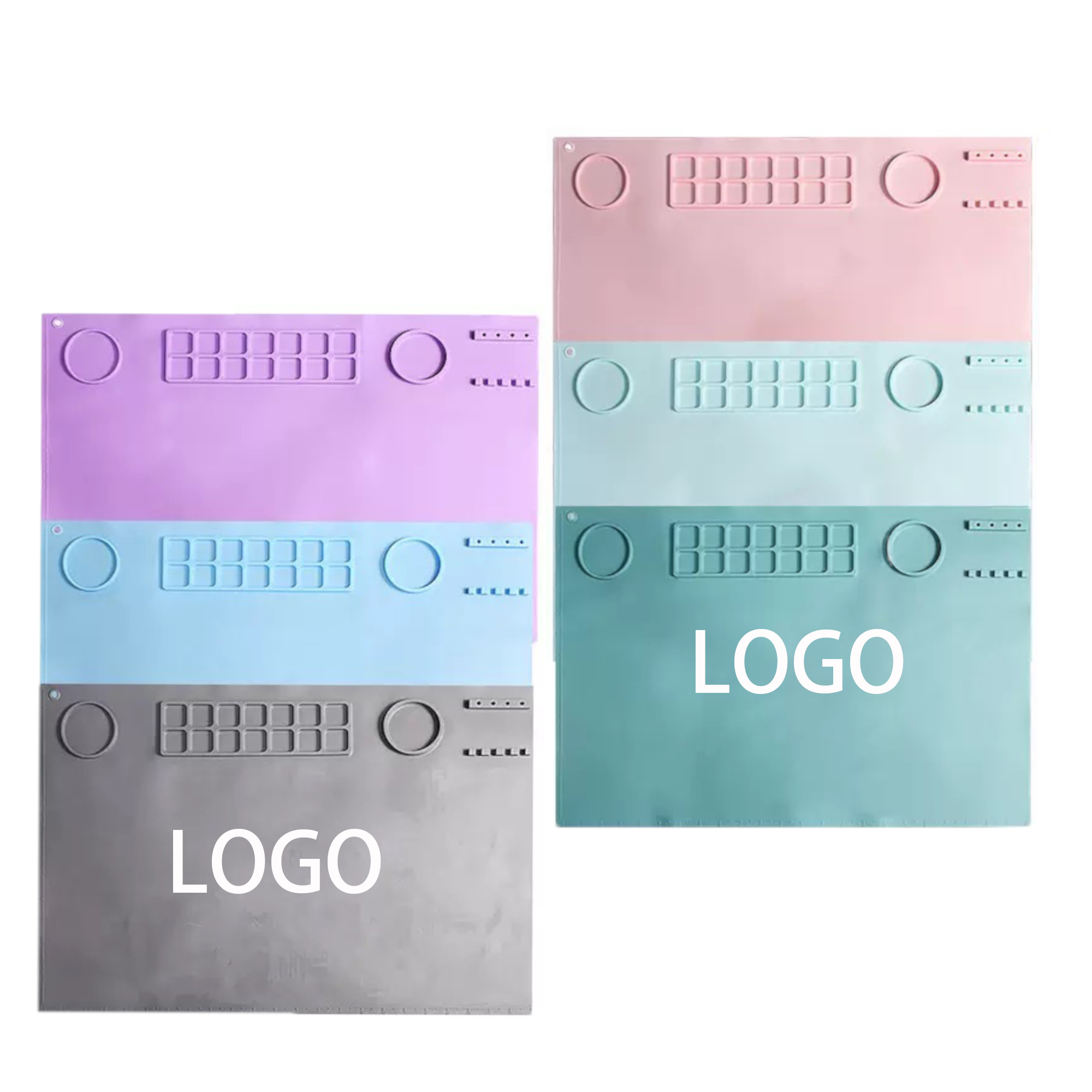 Silicone Painting Pad Palette MOQ 1pcs 3
