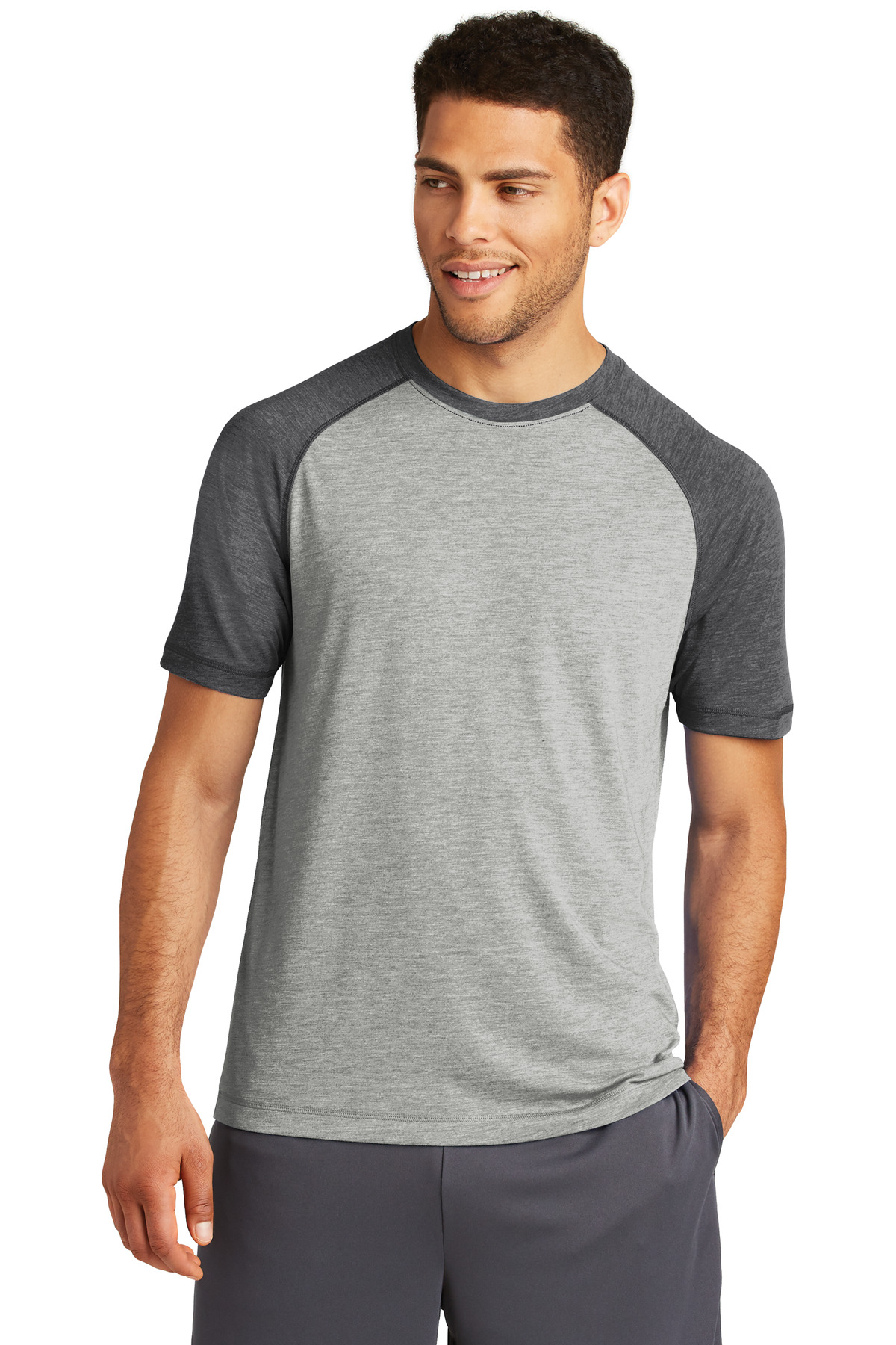 Sport-Tek® PosiCharge Tri-Blend Wicking Raglan Tee 60