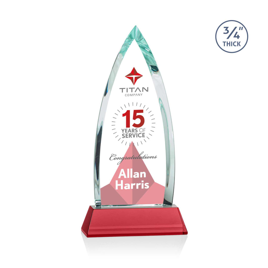 Shildon VividPrint™ Award on Newhaven - Red 4