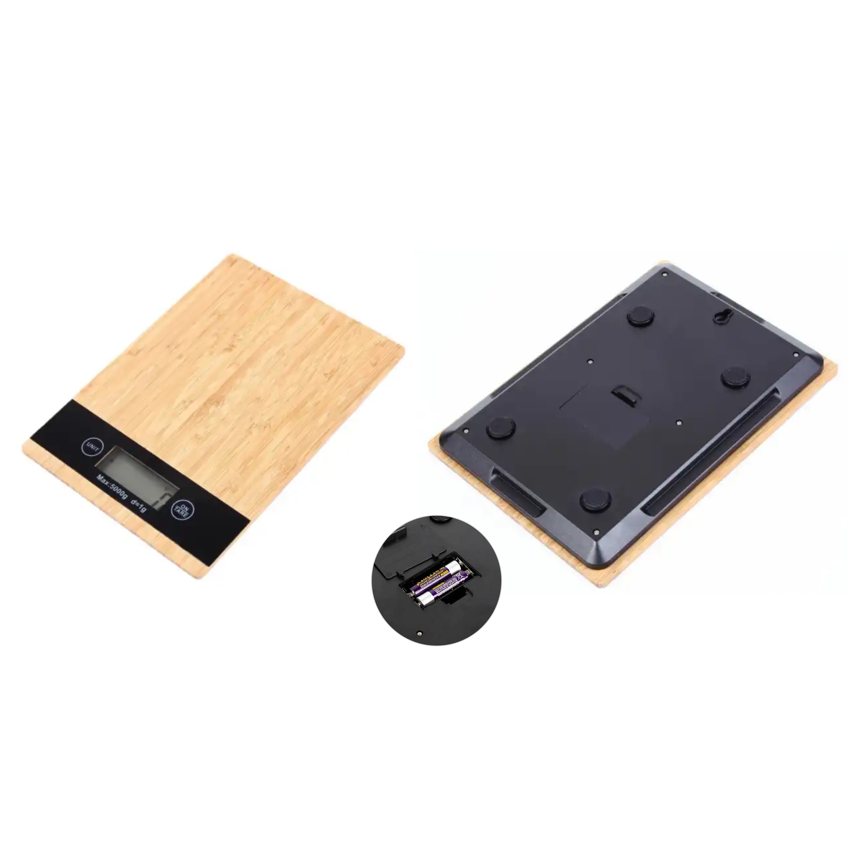 Bamboo Kitchen Scale 8
