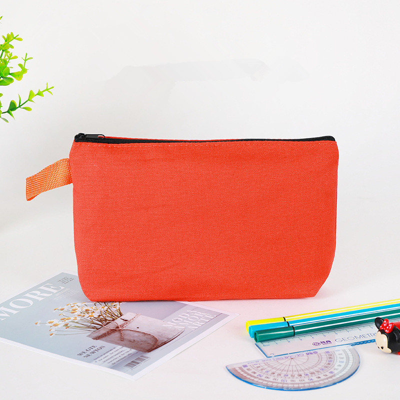 Multipurpose Canvas Zipper Pouch 7
