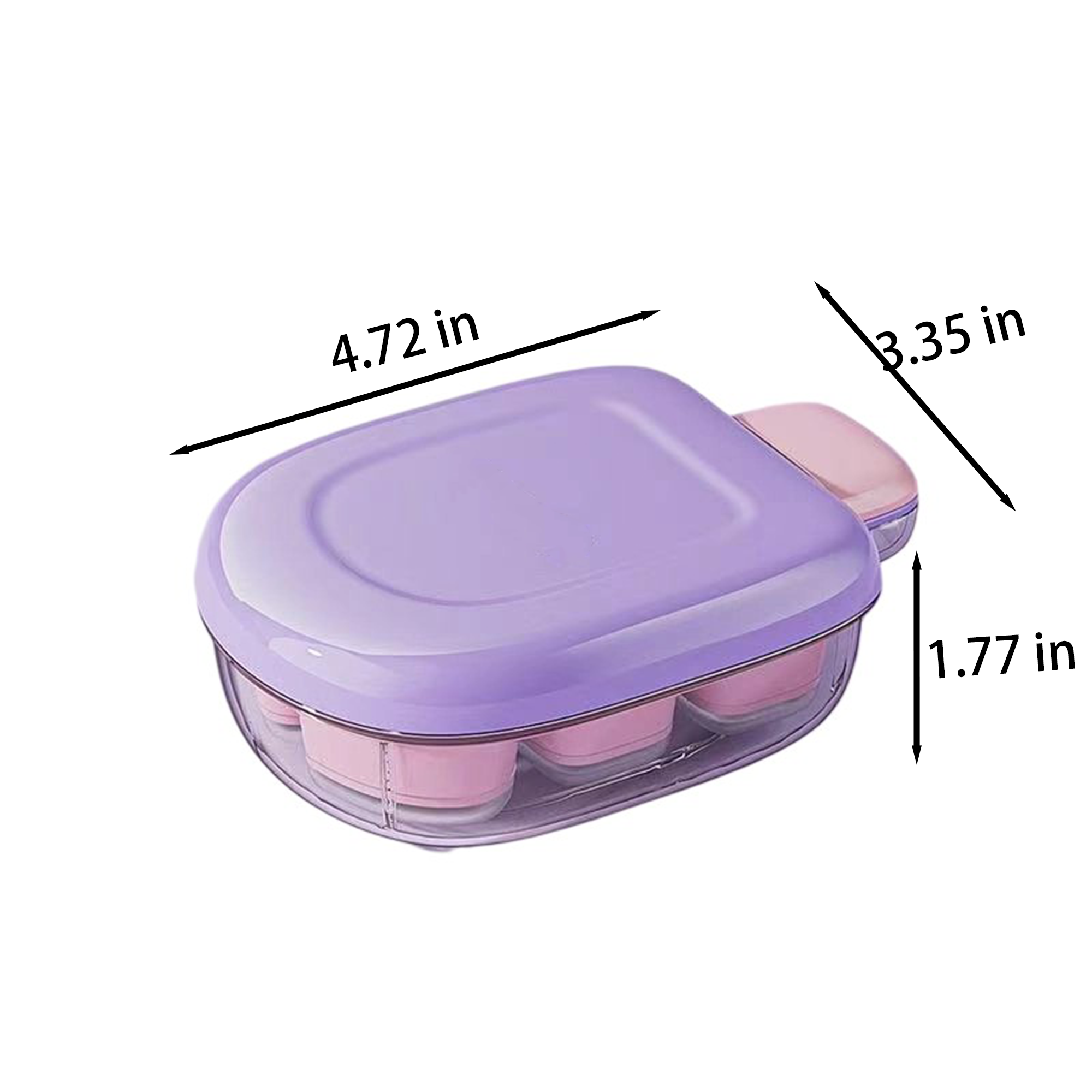 Miniature One-Touch Ice Cube Maker 1