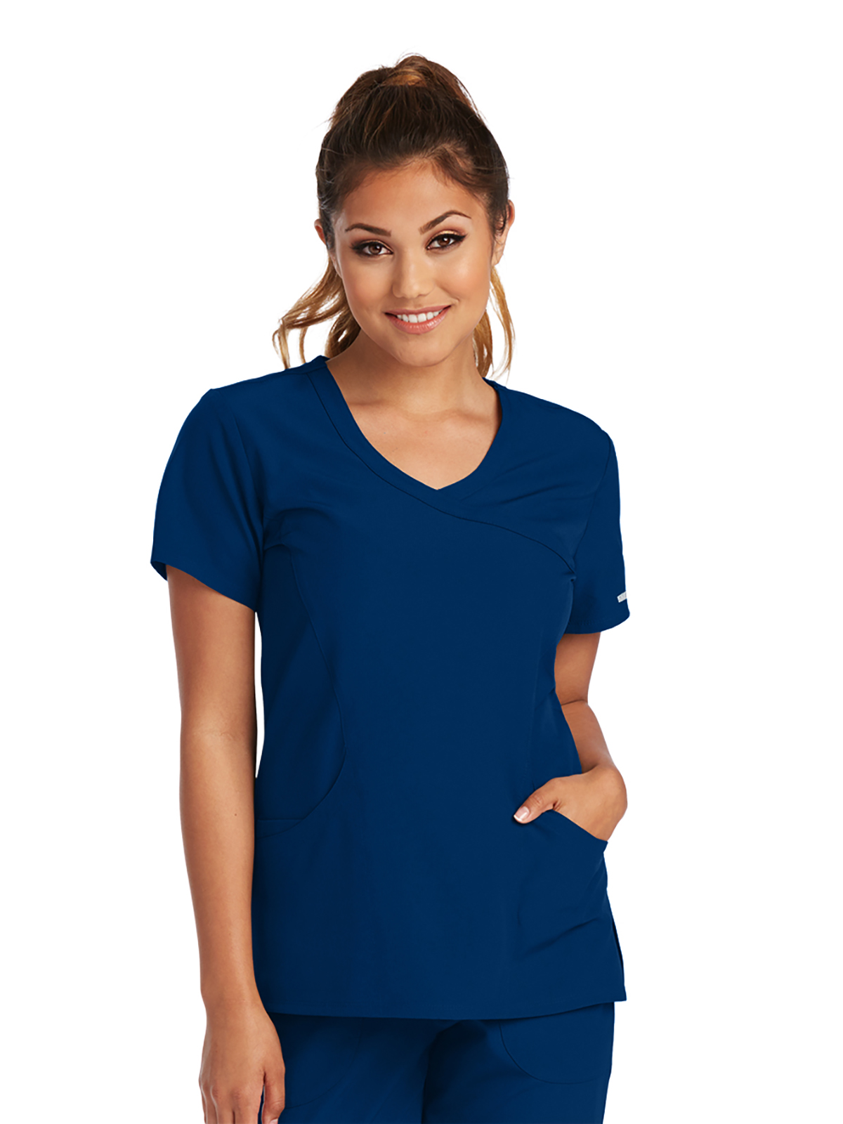 Skechers - Women's Three-Pocket Crossover V-Neck Reliance Scrub Top 5