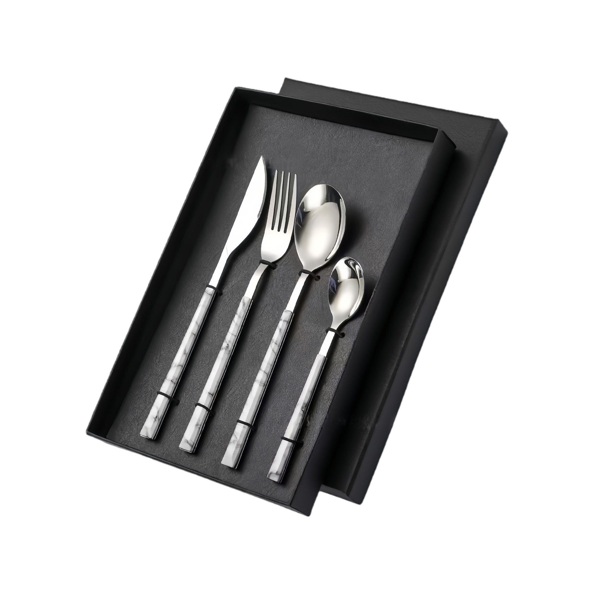 Stainless Steel Cutlery Four-Piece Set Gift Box 4