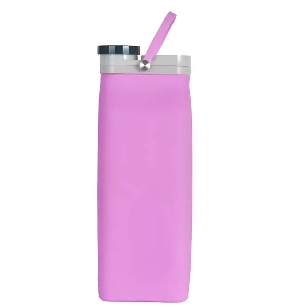 Portable Silicone Folding Water Cup - 20oz Capacity 5
