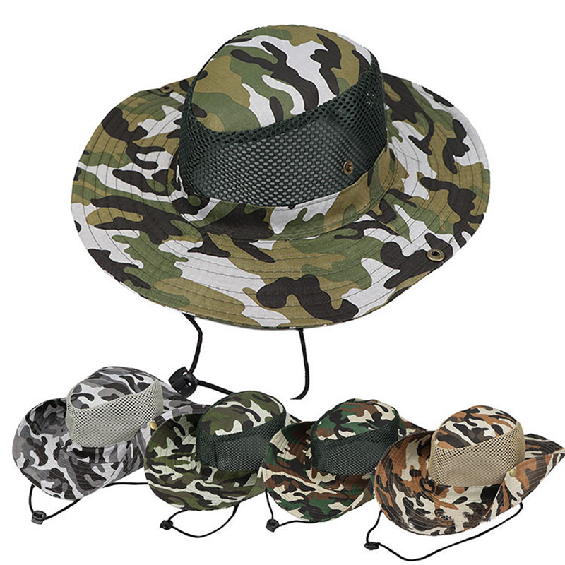 Camouflage Beach Hat 5