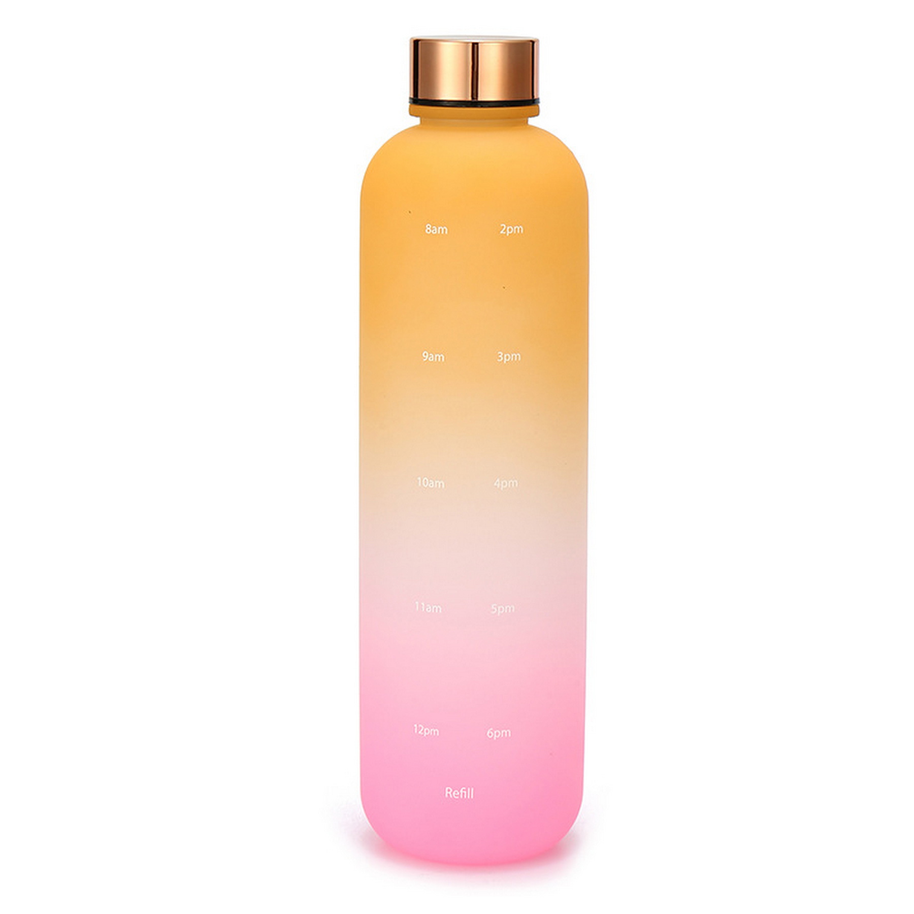 32oz BPA Free Motivational Water Bottle With Time Marker 7