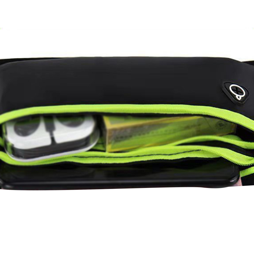 Multifunctional outdoor sports upgraded nylon fanny pack waist bag with water bottle pocket 11
