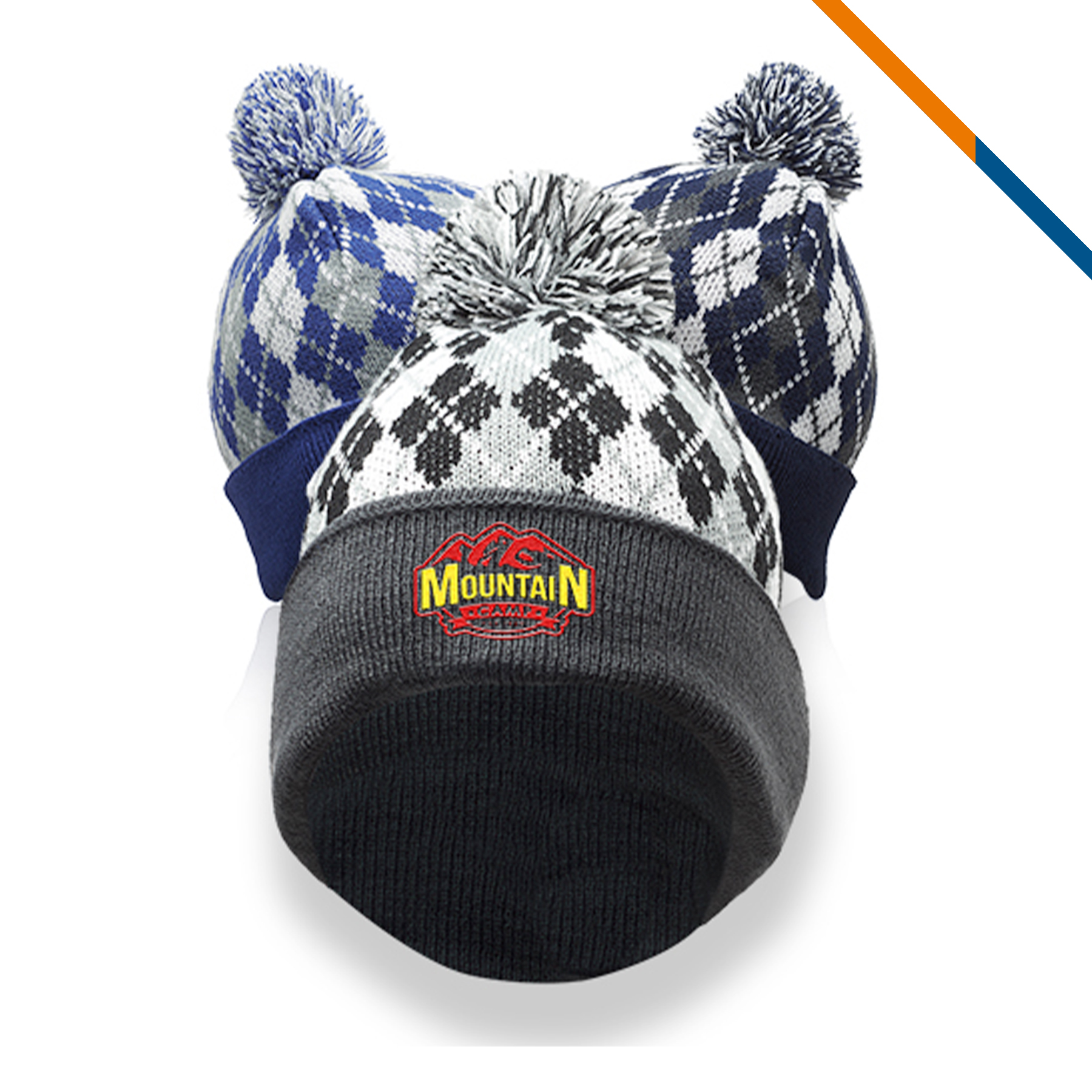 Charia Pompom Beanies 2