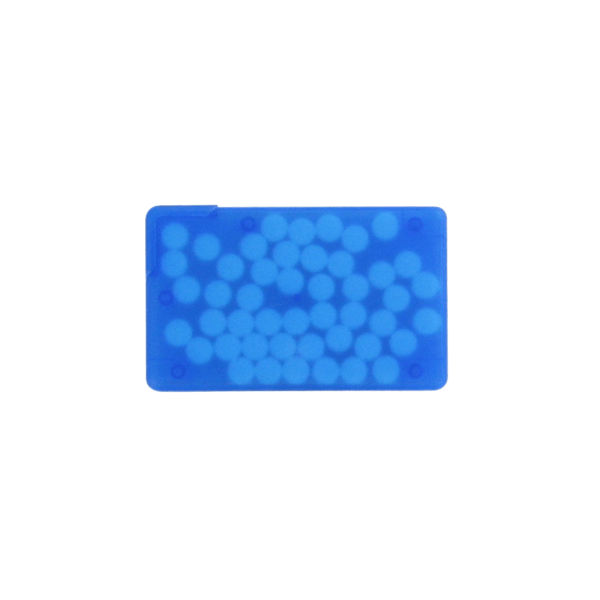 Peppermint Flavored Mints in 3" Business Card Style Dispenser 3