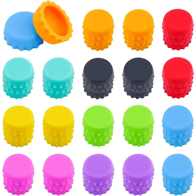 Beer Savers - Silicone Rubber Bottle Caps 6