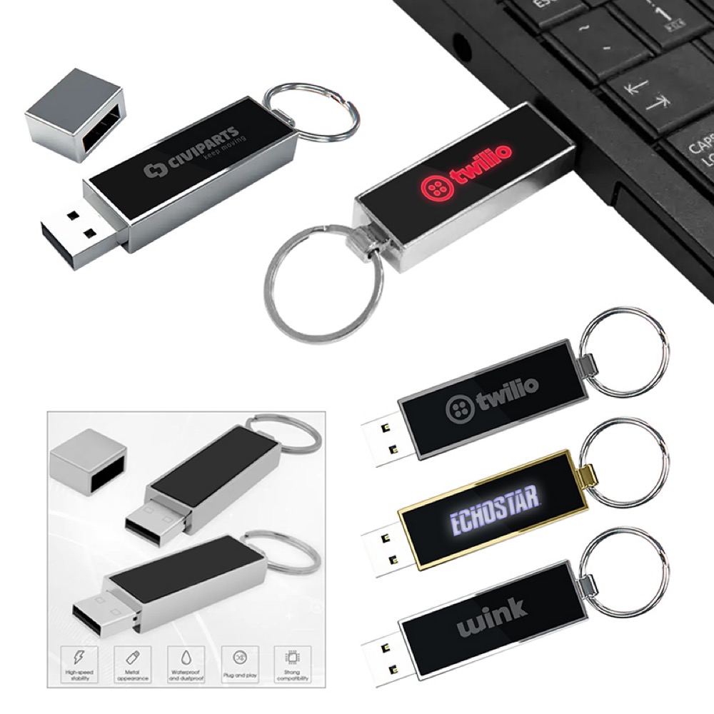 16GB Light Bar Keyring USB 7