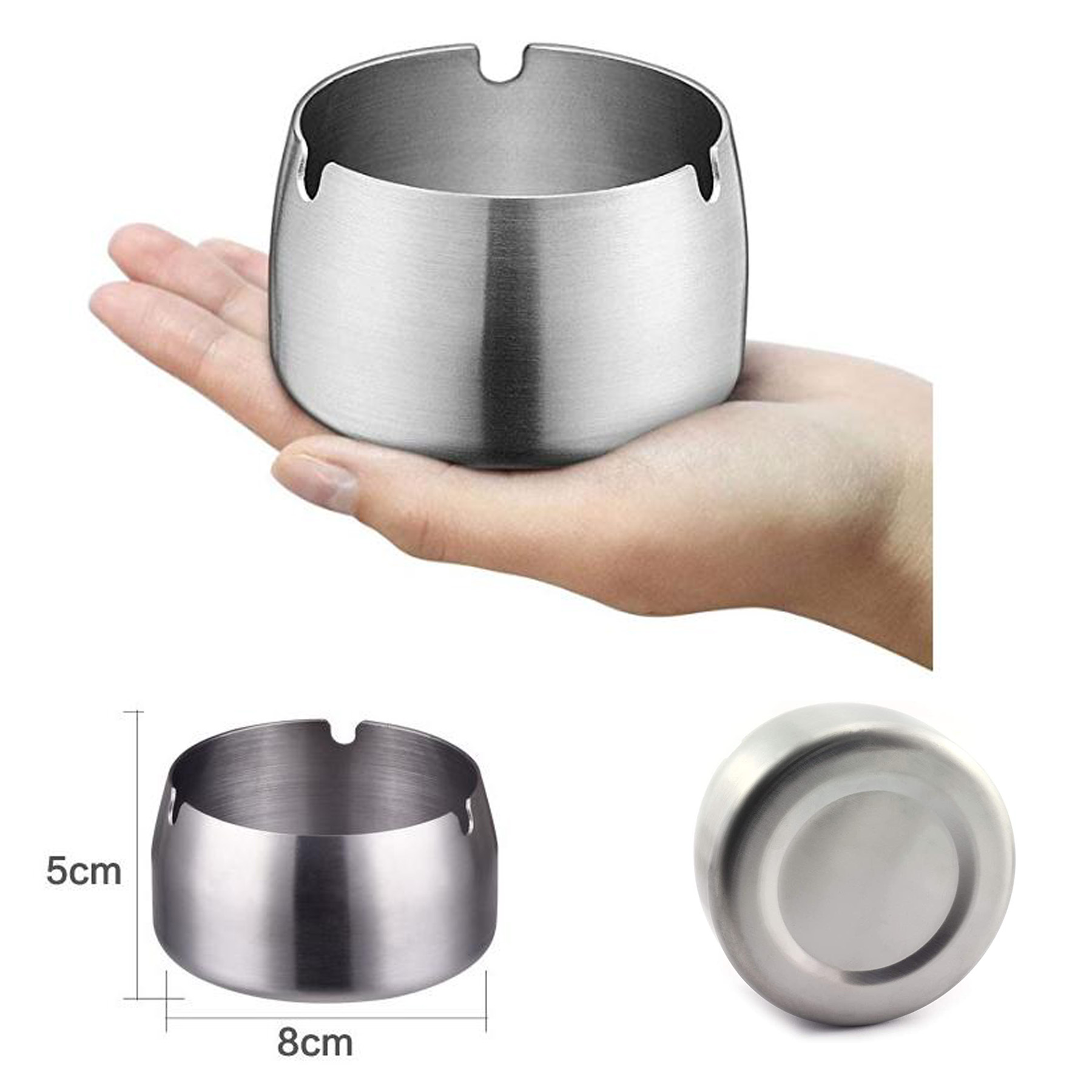 Stainless Steel Ashtray 1