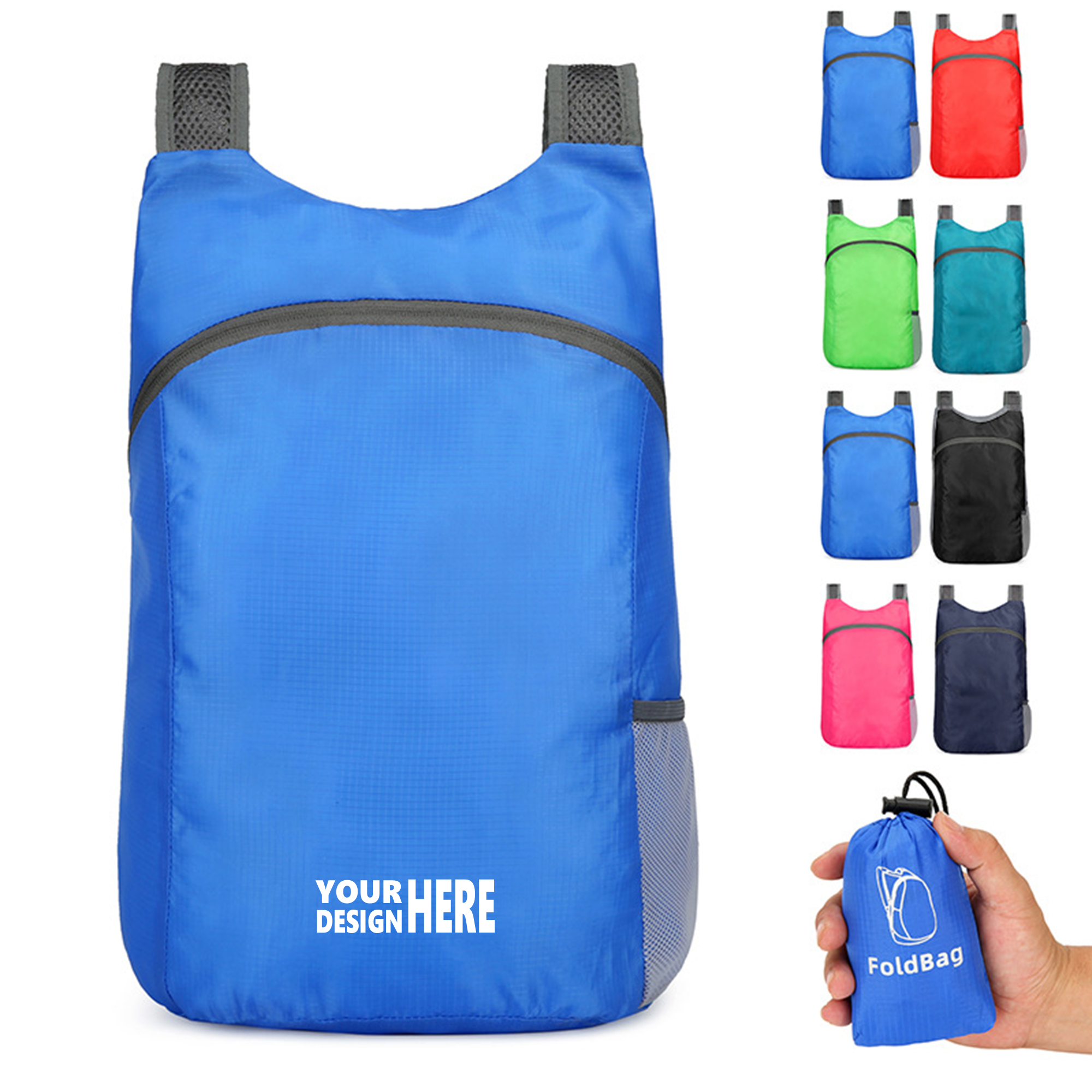 Lightweight Foldable Waterproof Backpack - Portable & Durable 2
