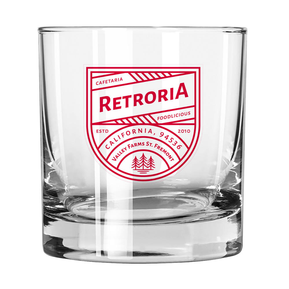 11 oz. Rocks Glass - USA 3