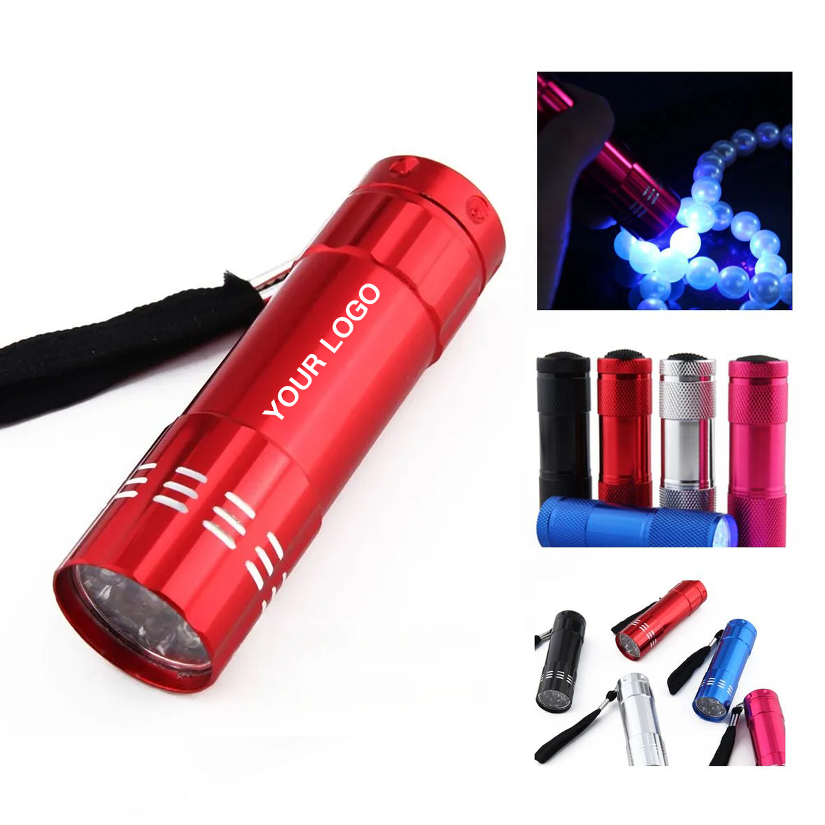 Durable Aluminum Keychain with Built In Flashlight 2