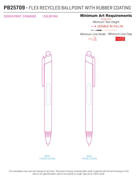 Flex Recycled Ballpoint with Rubber Coating 5