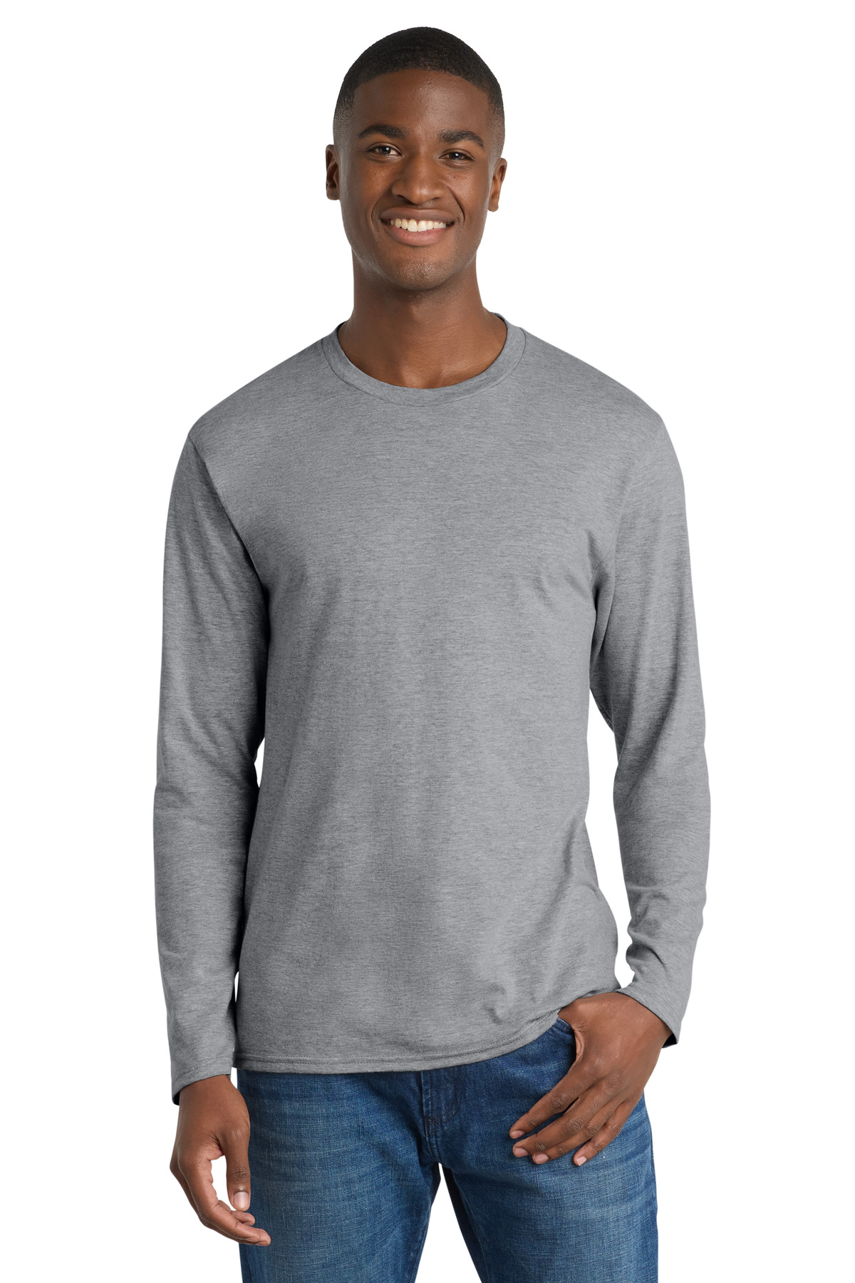 Port & Co Long Sleeve Fan Favorite Tee. PC450LS 86