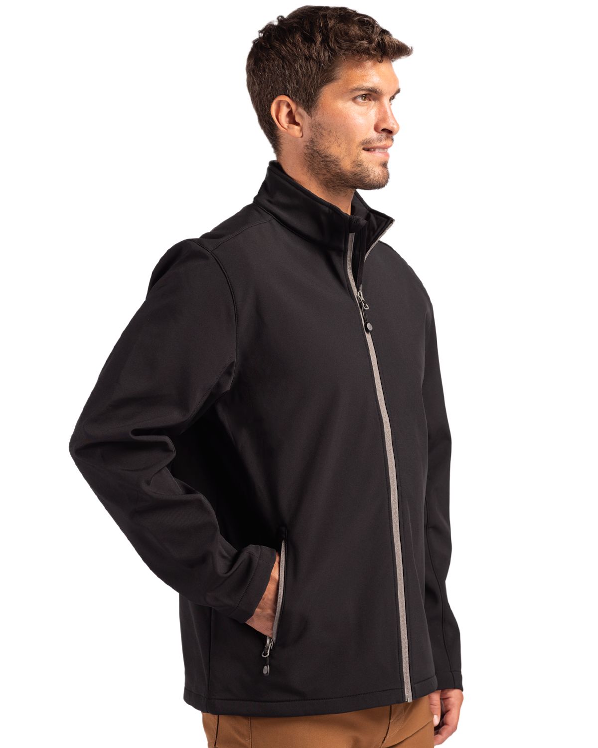 Tempo Stretch Full Zip Mens Softshell Jacket